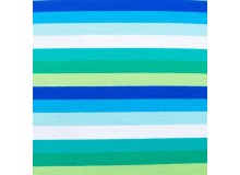 Jersey - Multicolor Lines Lime Blau